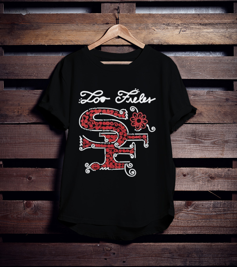 San Francisco 49ers Loo Fieles SF Floral T-Shirt