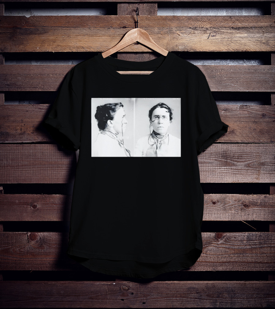 Emma Goldman Shot Anarchist Historical E. Goldmann 12178 T-Shirt