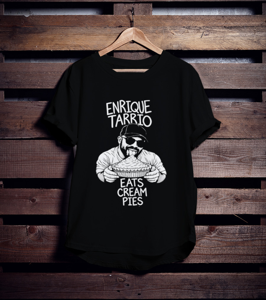 Enrique Tarrio Eats Cream Pies Satire T-Shirt