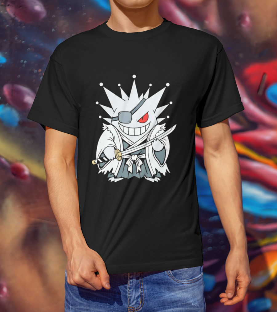 Gengar Samurai Warrior Katana Pokémon Ninja T-Shirt