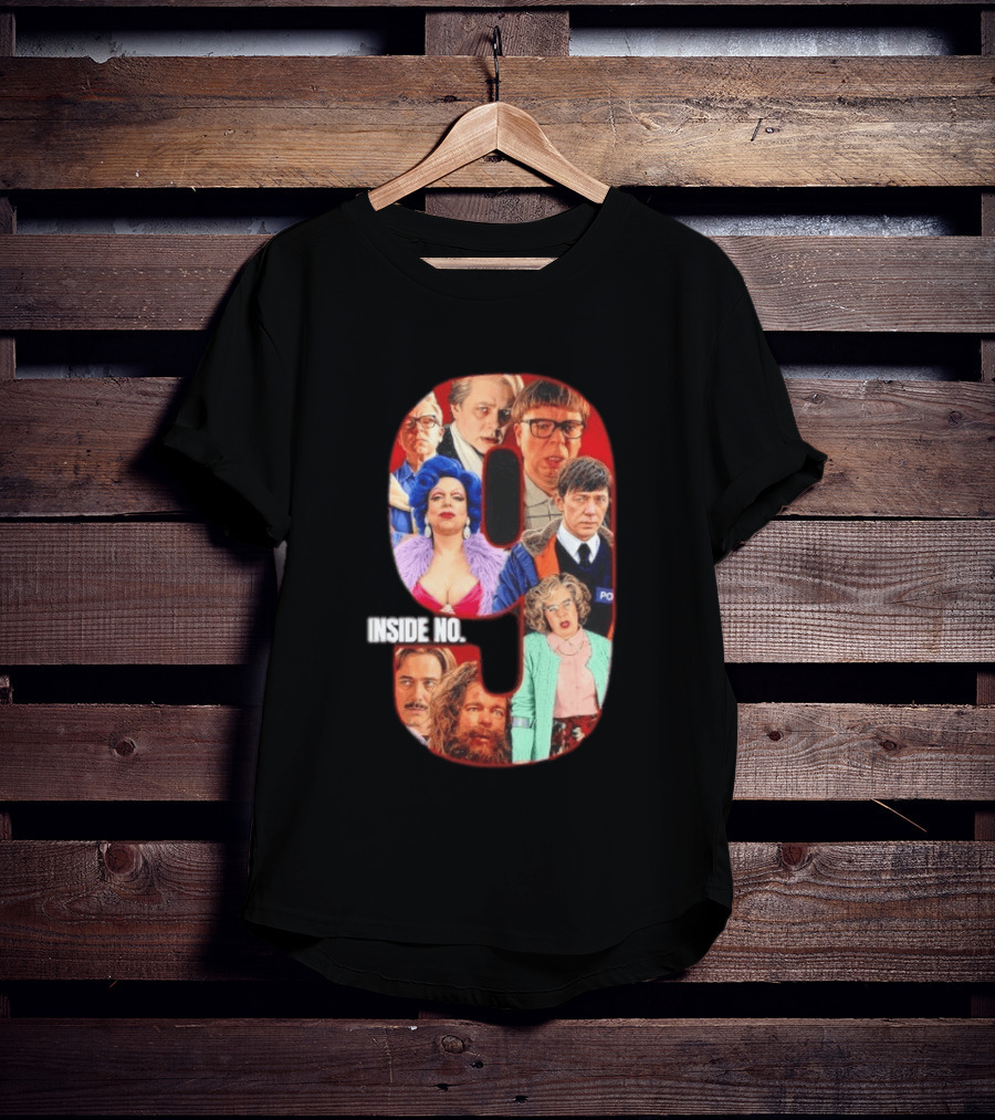 Inside No 9 TV Series Collage Reece Shearsmith Character Compilation T-Shirt