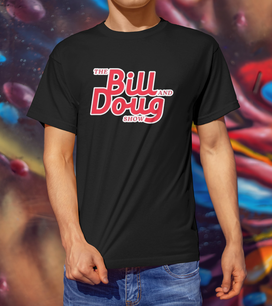 Ohio State Buckeyes The Bill And Doug Show Red Lettering T-Shirt