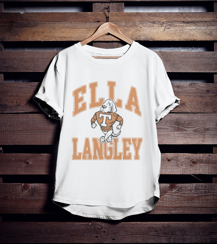 Ella Langley Live At Food City Center Knoxville With Iconic Tennessee Mascot T T-Shirt
