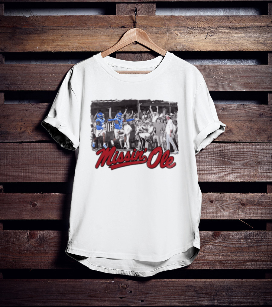 Lane Kiffin Missin Ole Ole Miss Rebels NCAA Football T-Shirt