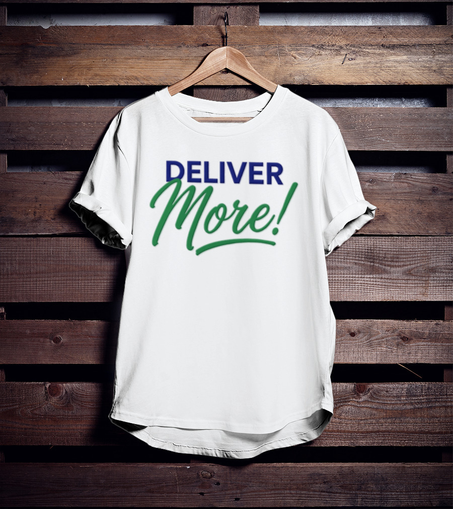 Deliver More Meals On Wheels Campaign T-Shirt