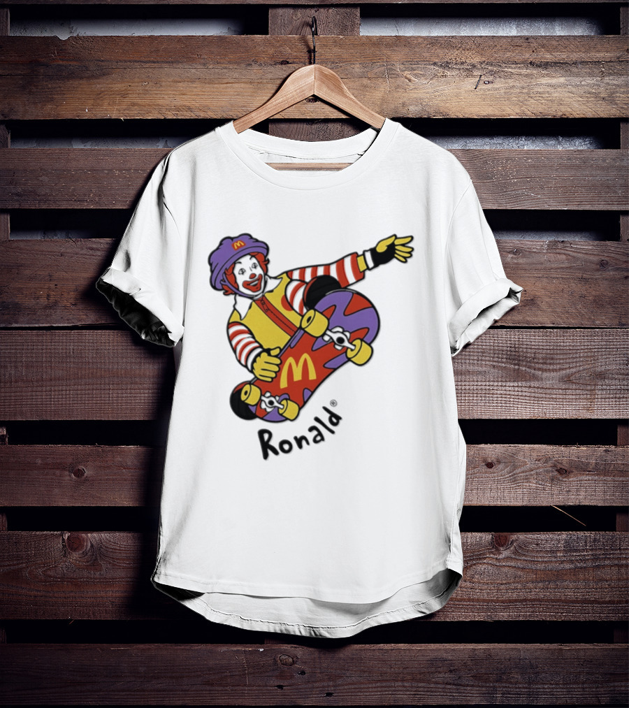 Ronald McDonald Skateboarding McDonald's Fun T-Shirt
