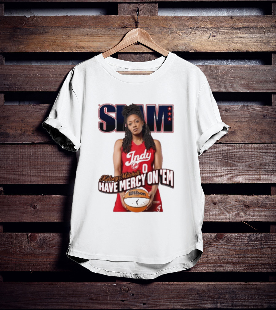SLAM Indy Kelsey Mitchell Have Mercy On 'Em Basketball T-Shirt