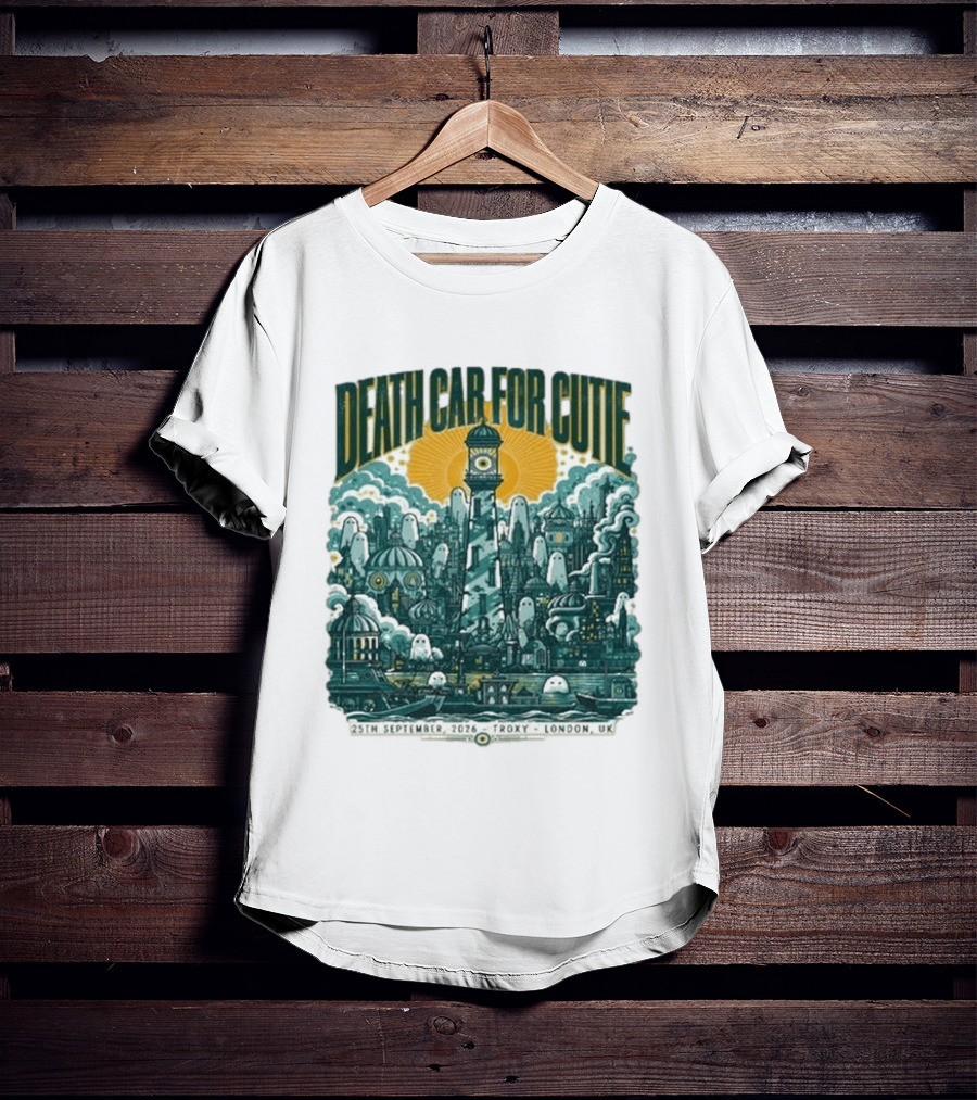 Death Cab For Cutie 25th September 2026 Troxy London UK T-Shirt