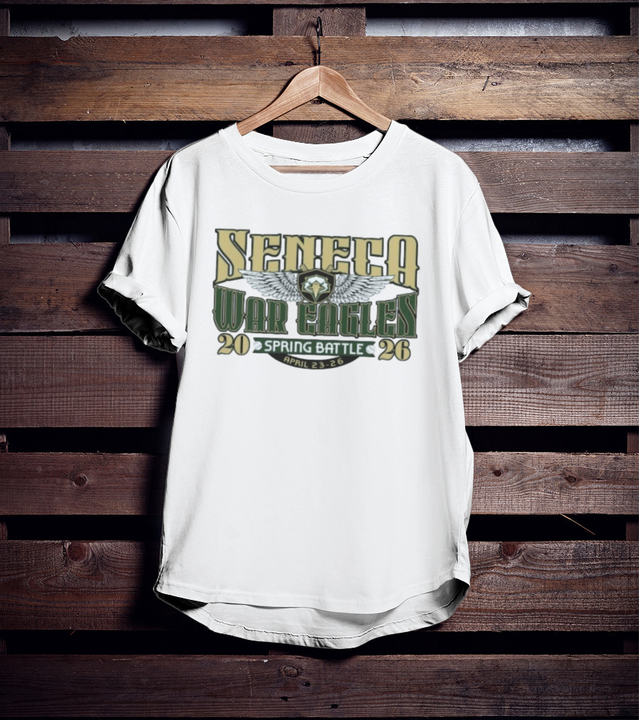 Seneca War Eagles Spring Battle April 23 26 2026 Tournament T-Shirt