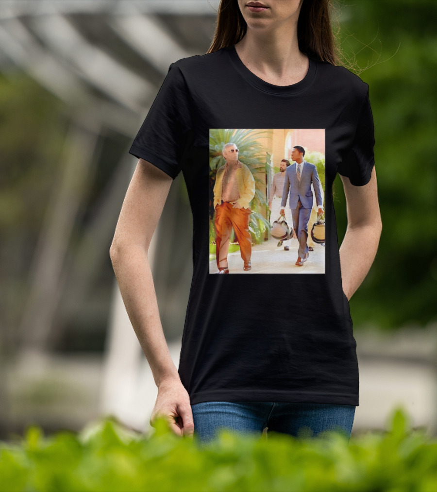 Snowfall TV Series Characters Franklin Saint Teddy McDonald Fashion Outfits T-Shirt