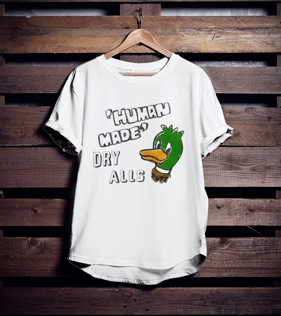 Human Made Dry Alls Duck Nigo Streetwear T-Shirt