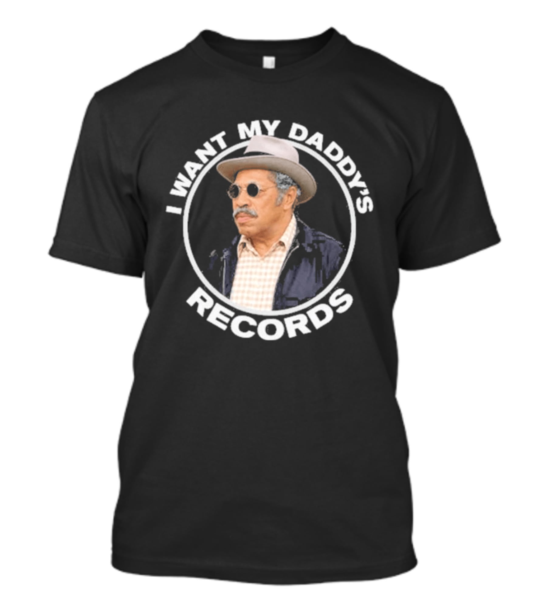 I Want My Daddy's Records Vintage Style Nostalgia T-Shirt