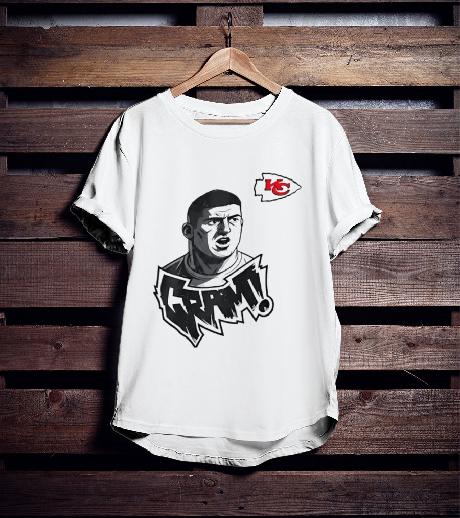 Travis Kelce Kansas City Chiefs GRAM NFL Football Star T-Shirt