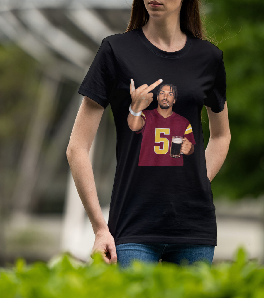 Jayden Daniels Middle Finger T-Shirt