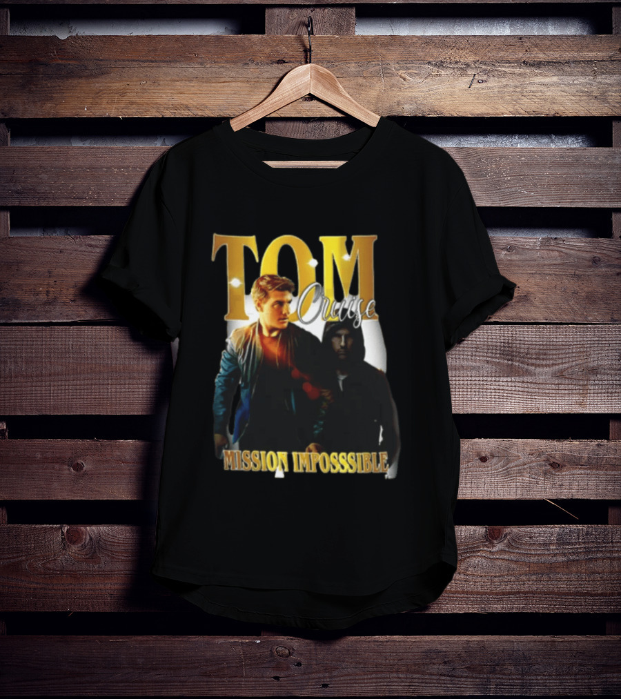 Tom Cruise Mission Impossible Two Men Standing Wearing Jackets T-Shirt