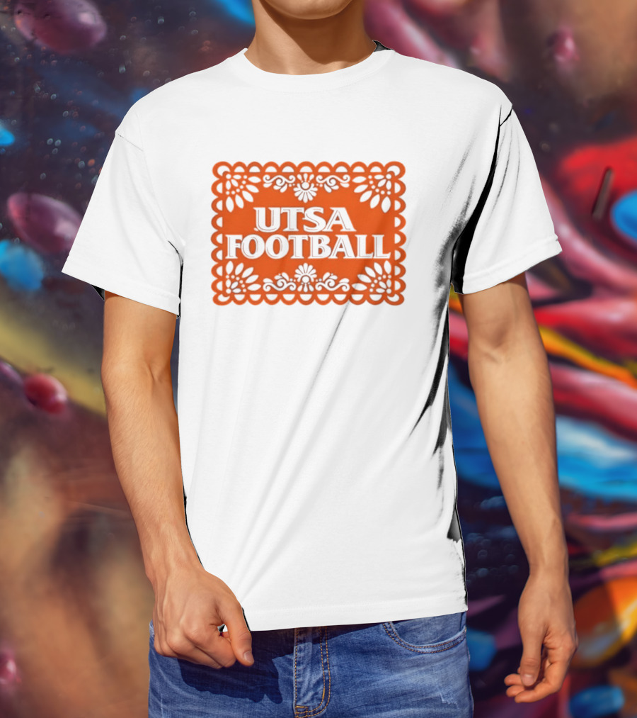 UTSA Football Papel Picado Roadrunners Team Spirit T-Shirt