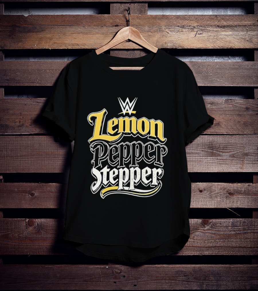 WWE Lemon Pepper Stepper Wrestling Merchandise T-Shirt