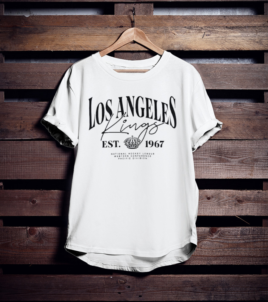 Los Angeles Kings Est 1967 National Hockey League Trophy Winner T-Shirt