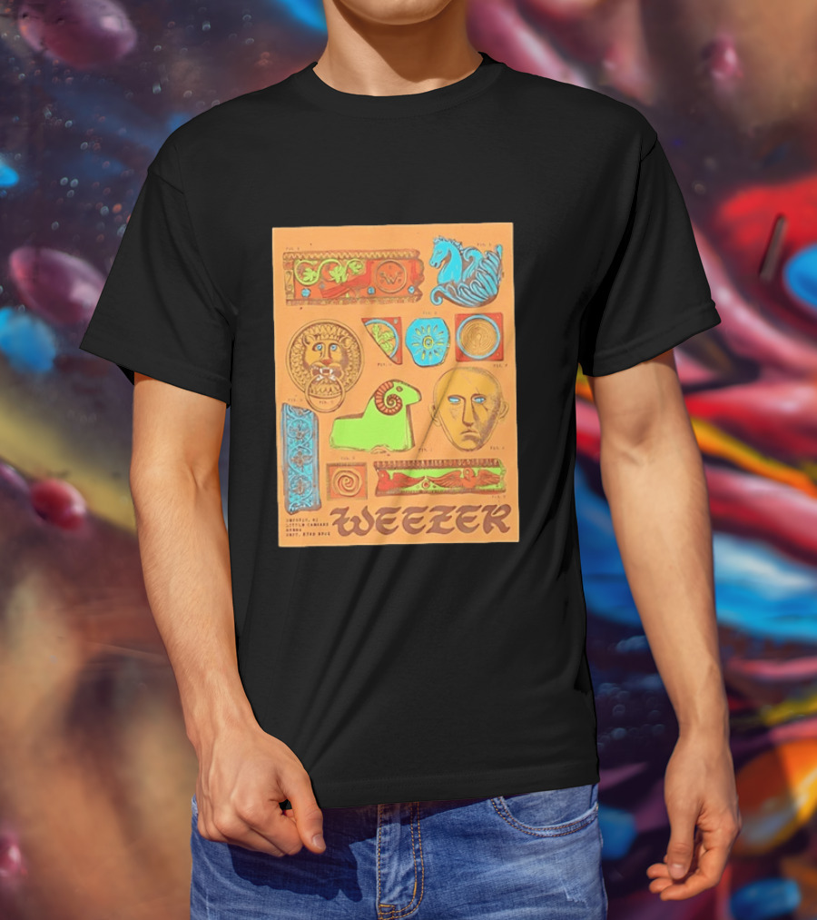 Weezer Detroit Little Caesars Arena September 27 2024 T-Shirt