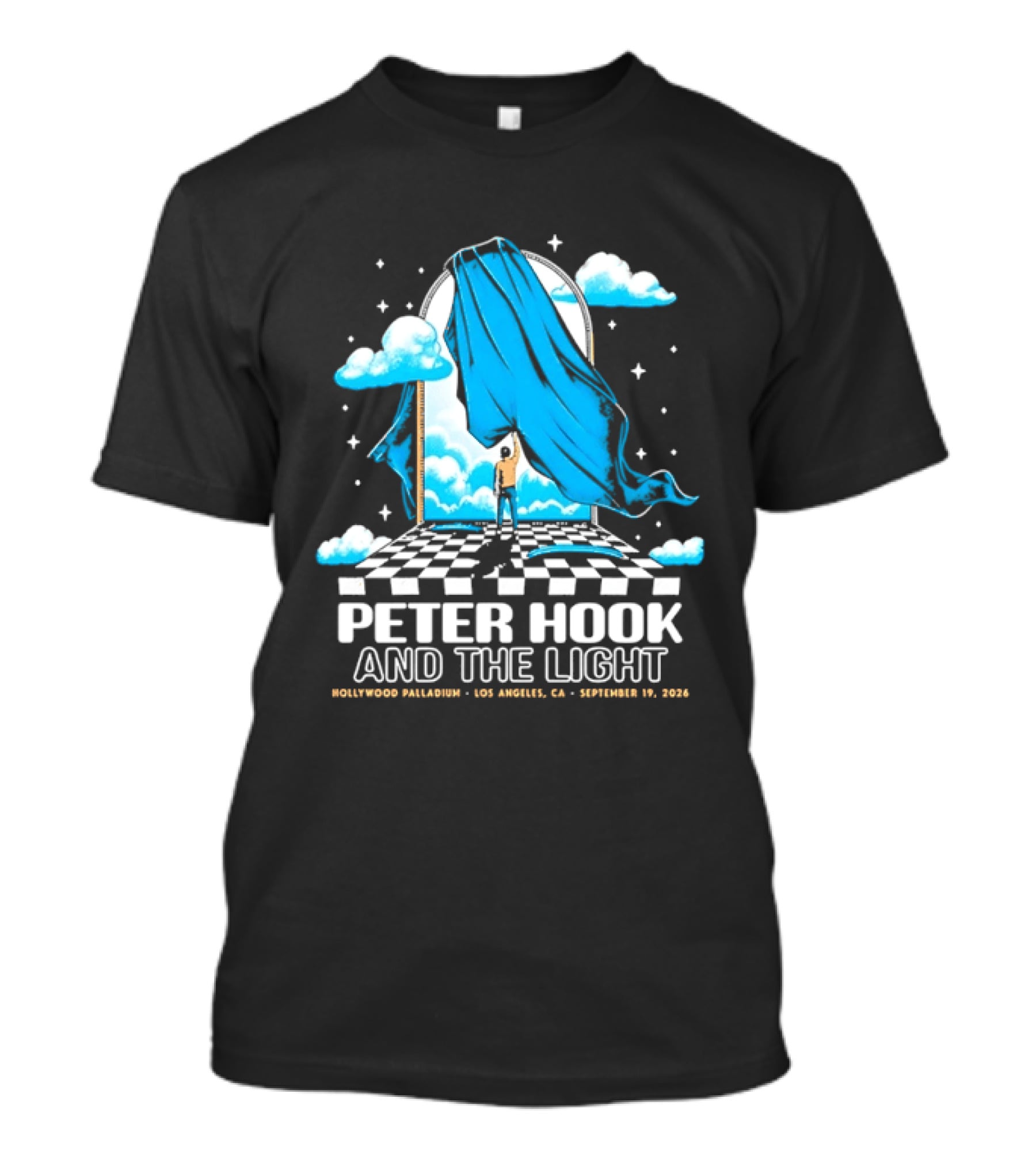 Peter Hook And The Light Live Concert Hollywood Palladium Los Angeles September 19 2026 T-Shirt