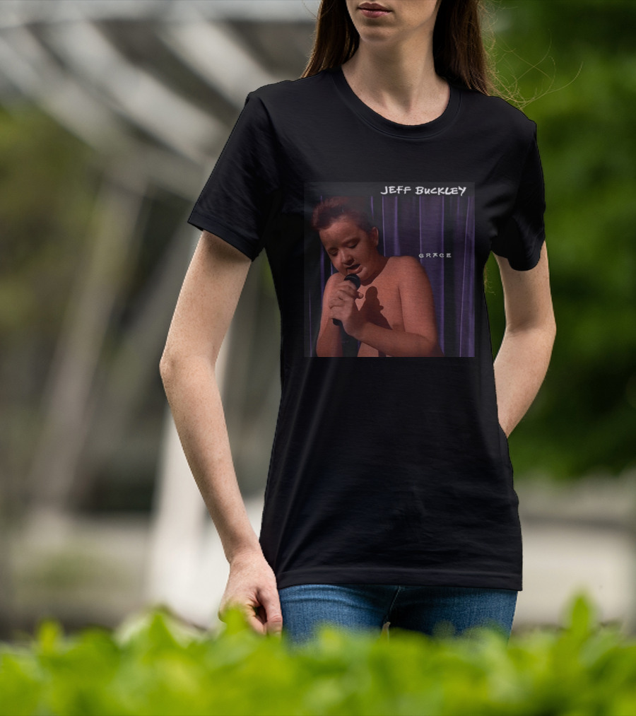 Jeff Buckley Grace Gibby Photo Image T-Shirt