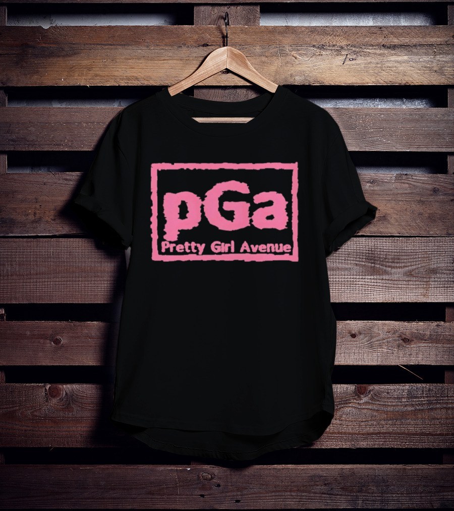 Pretty Girl Avenue PGa Fashion Brand Pink T-Shirt