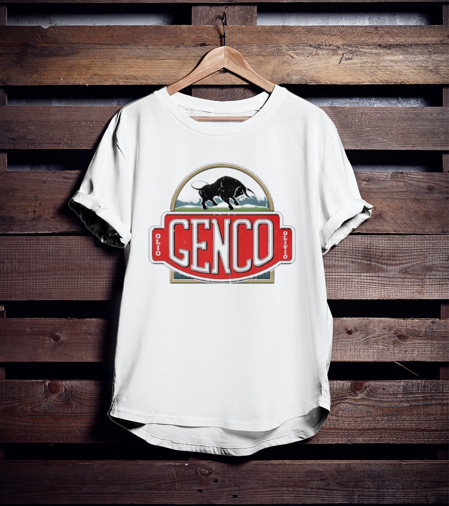 Genco Olive Oil The Godfather Bull Symbol Olio Olivo T-Shirt