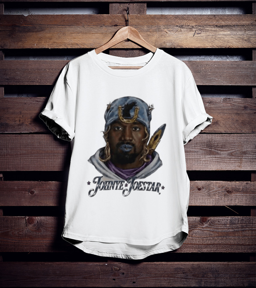 JOHN YE JOESTAR Anime Crossover Character Mashup T-Shirt