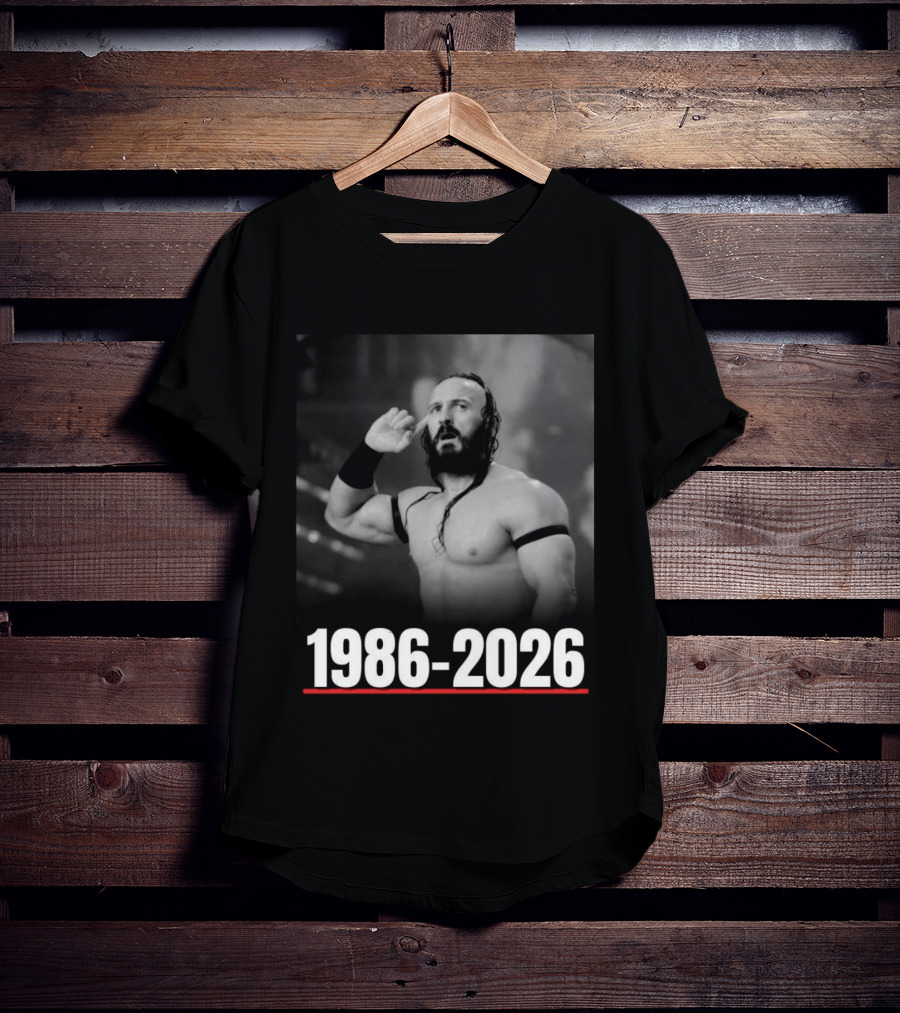 AEW Announced That Benjamin Satterley Known As Pac Passed Away 1986 2026 T-Shirt