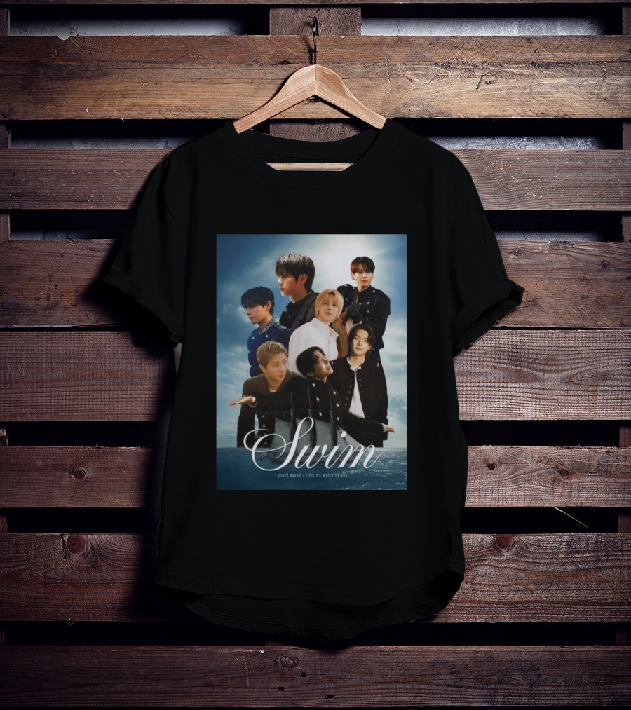 BTS Swim Song Of The Year VMAs Image With 'I Could Spend A Lifetime Ing You T-Shirt