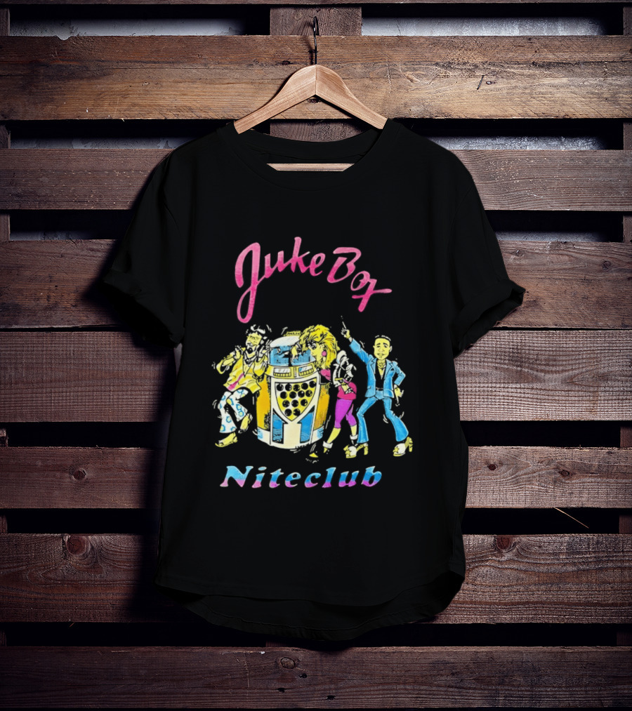 Juke Box Niteclub Retro Dance Party Vibes T-Shirt