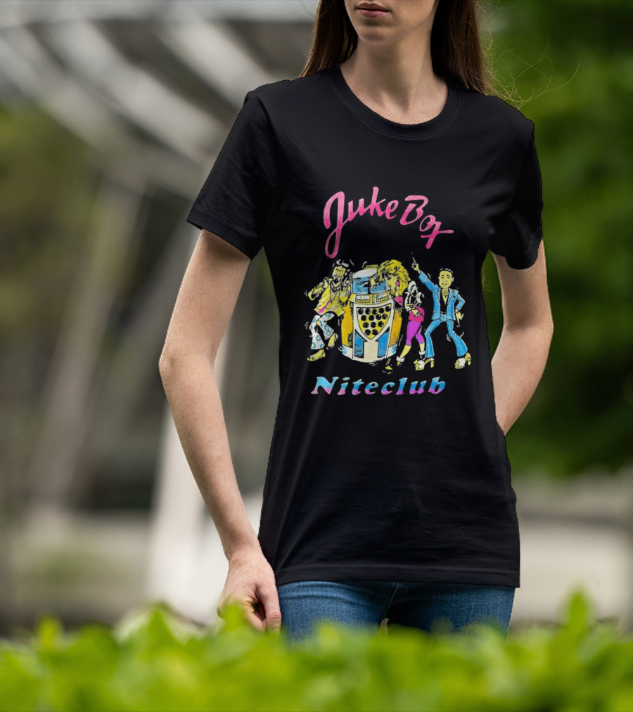 Juke Box Niteclub Retro Dance Party Vibes T-Shirt