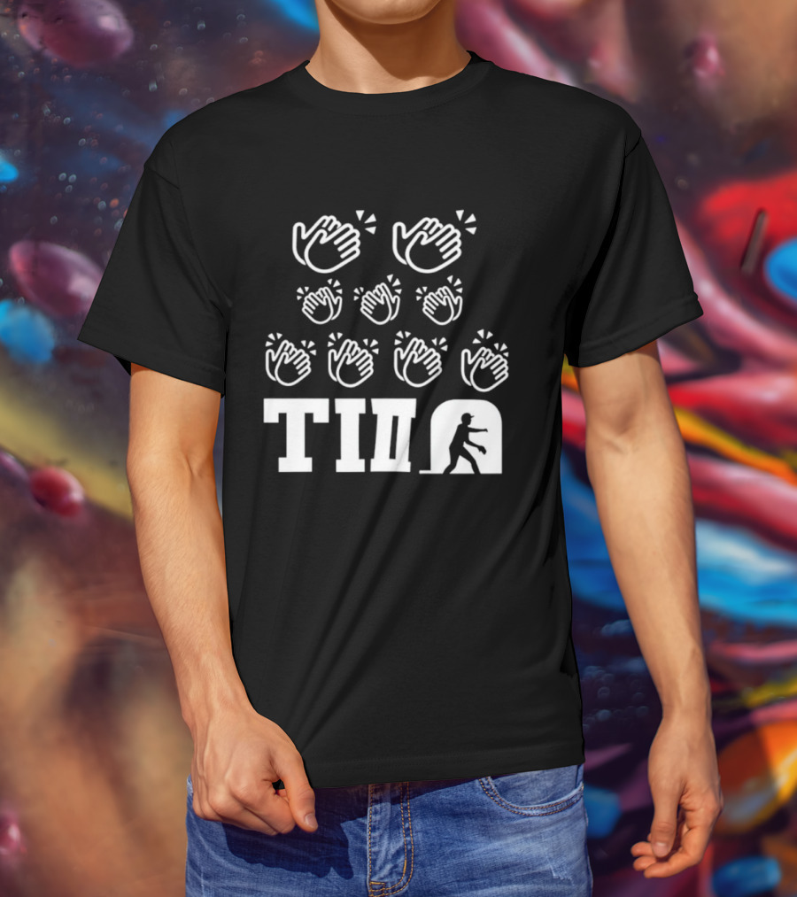 TII Clap Hands Baseball Pitcher T-Shirt