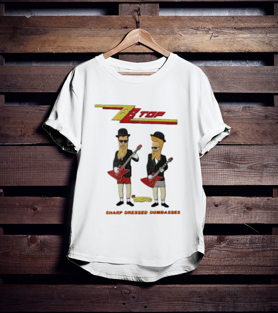 BB Top Beavis And Butt Head Sharp Dressed Dumbasses T-Shirt