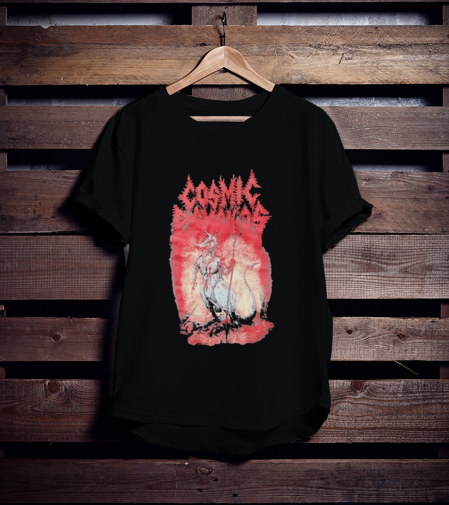 Cosmic Psychos Devil Kangaroo Australian Punk T-Shirt