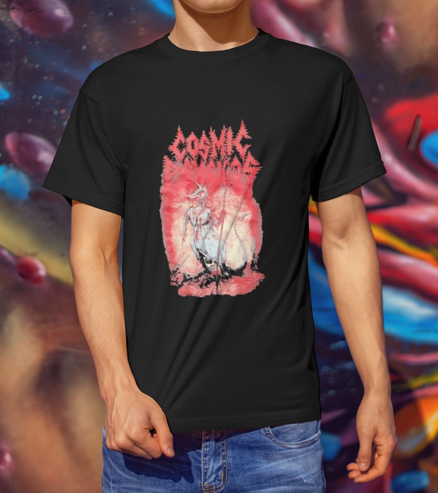 Cosmic Psychos Devil Kangaroo Australian Punk T-Shirt