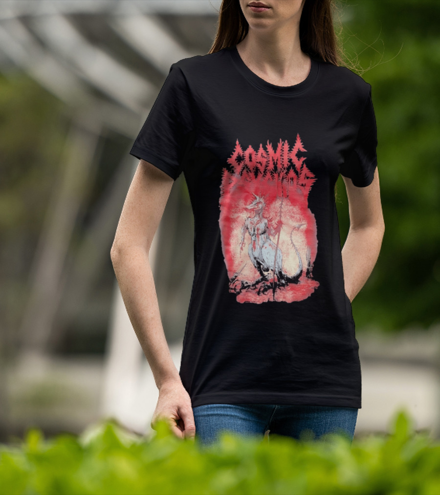 Cosmic Psychos Devil Kangaroo Australian Punk T-Shirt