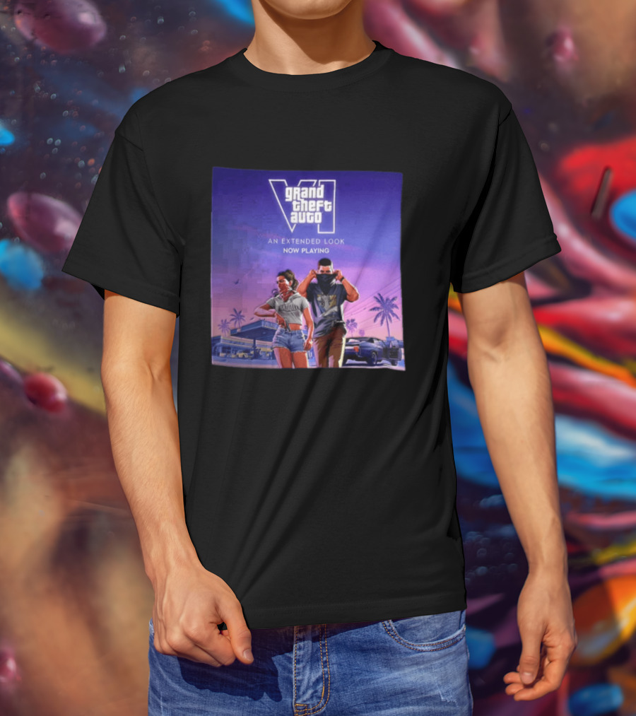 Grand Theft Auto VI Lucia Jason An Extended Look Now Playing T-Shirt