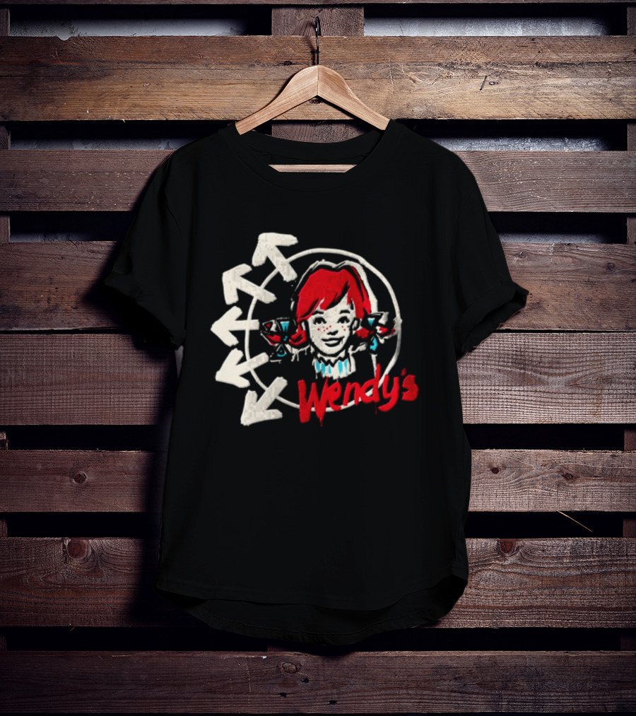 Wendy's Songs To Listen To In A Parking Lot Two Sided Bow Arrows T-Shirt