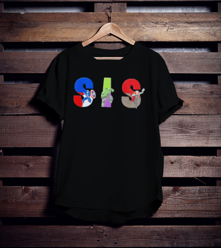 SIS Captain America Hulk Thor Avengers T-Shirt