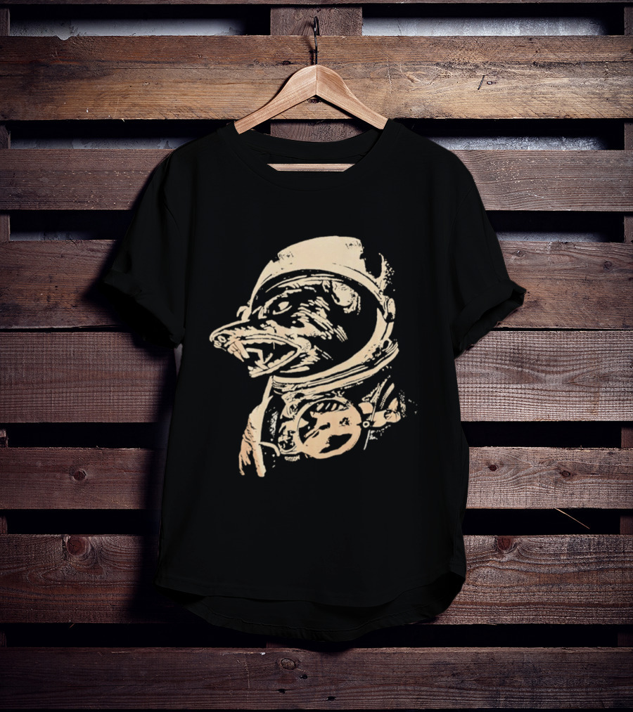 Stussy Astronaut Rat Space Streetwear T-Shirt