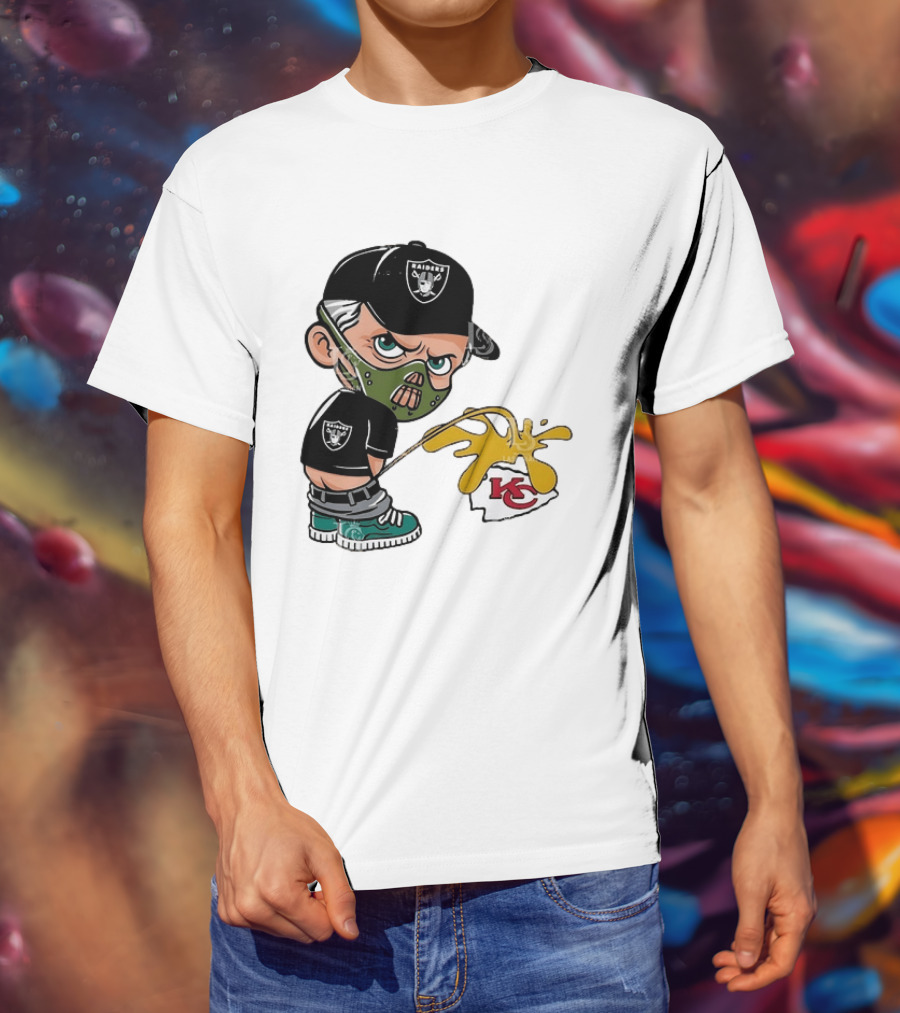 Las Vegas Raiders Fan Prank On Kansas City Chiefs Rivalry T-Shirt