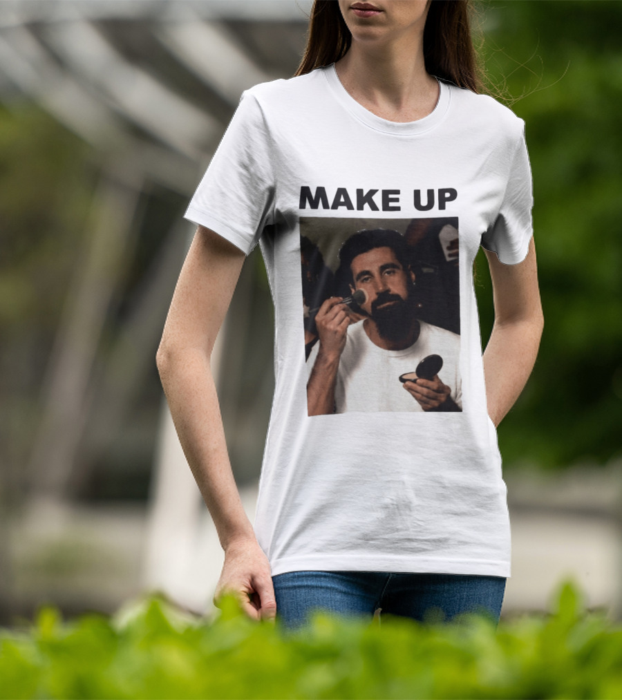 Soad Brazil Makeup Celebrity Face Applying Powder T-Shirt