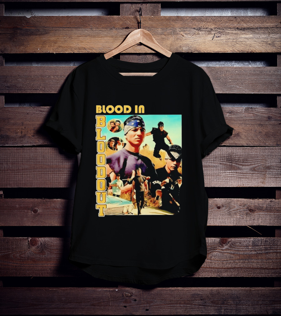 Blood In Blood Out 90s Cult Classic Movie T-Shirt