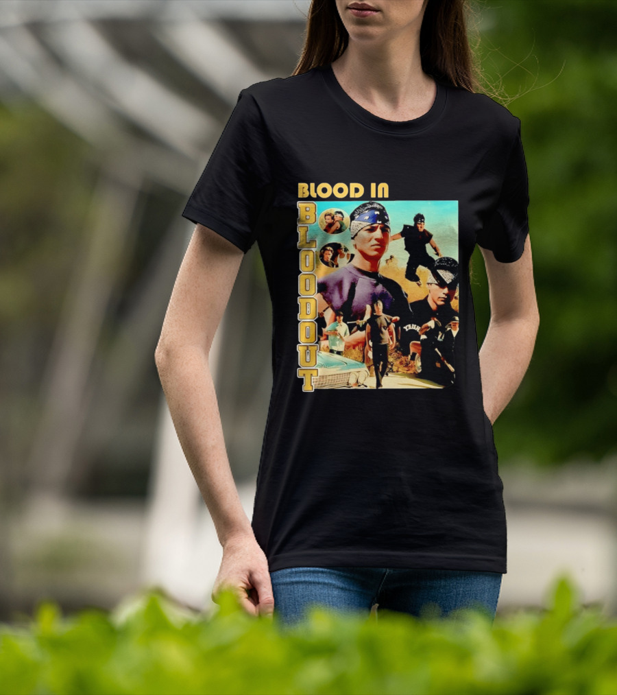 Blood In Blood Out 90s Cult Classic Movie T-Shirt