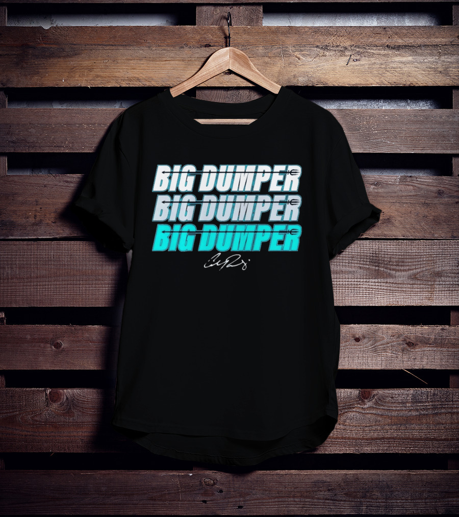 Cal Raleigh Big Dumper Seattle Mariners Baseball Signature T-Shirt
