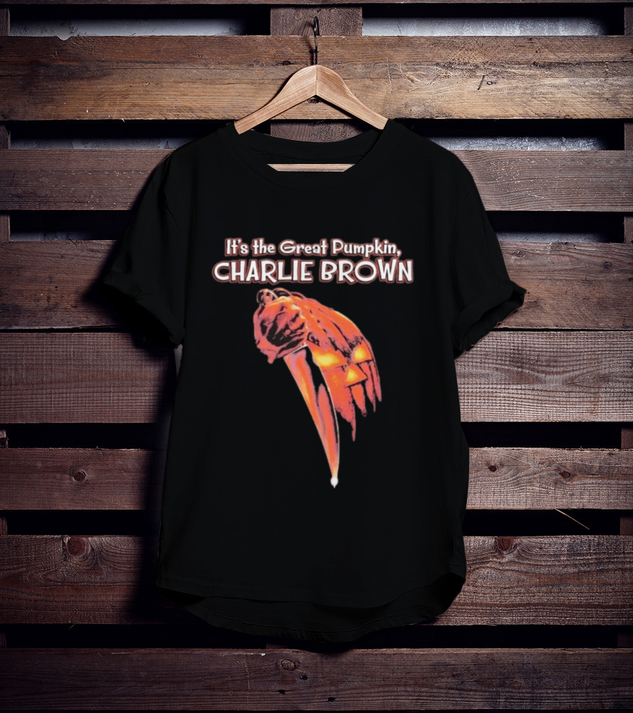 It's The Great Pumpkin Charlie Brown Horror Slasher T-Shirt