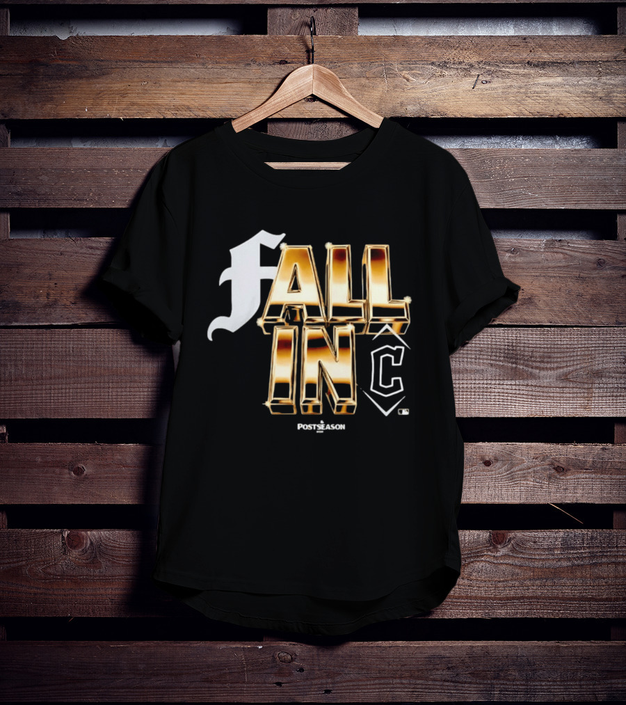 Cleveland Guardians Fall In C 2024 MLB Postseason T-Shirt