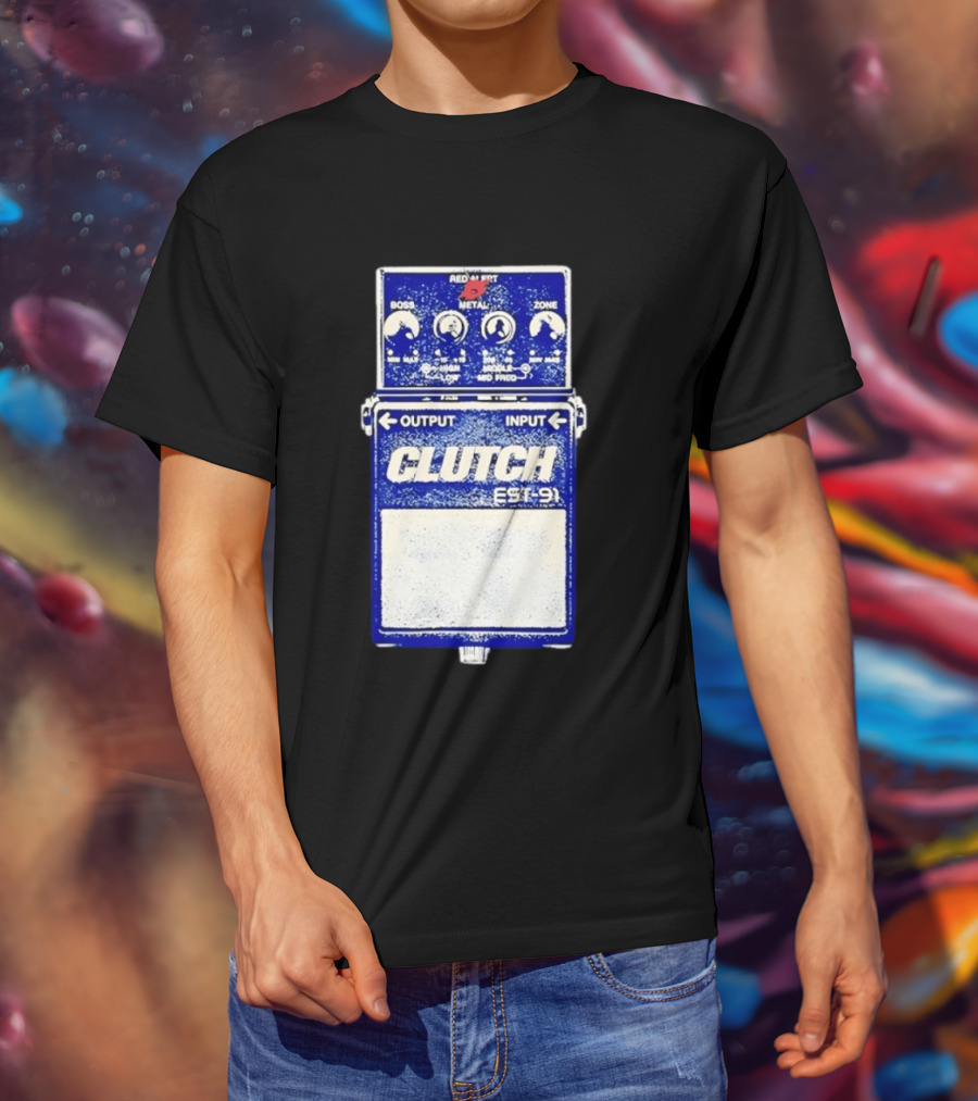 Boss Metal Zone Clutch Est 91 Rock Music Pedal T-Shirt