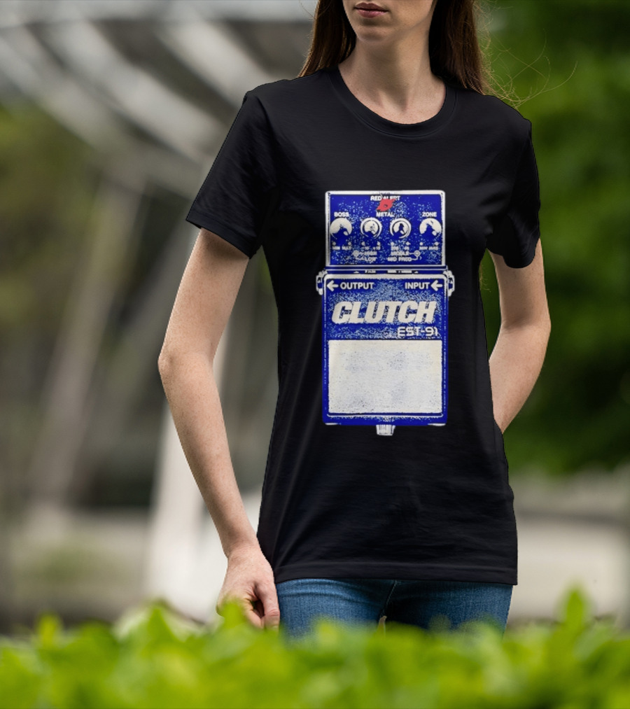 Boss Metal Zone Clutch Est 91 Rock Music Pedal T-Shirt